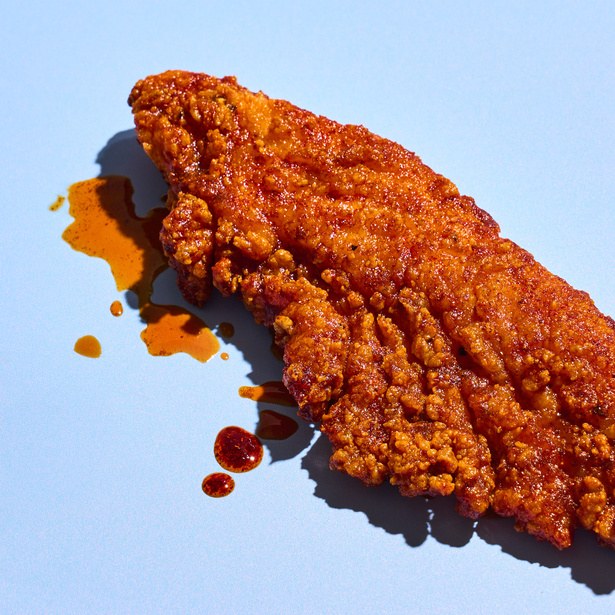 Freddies crispy hot chicken tender